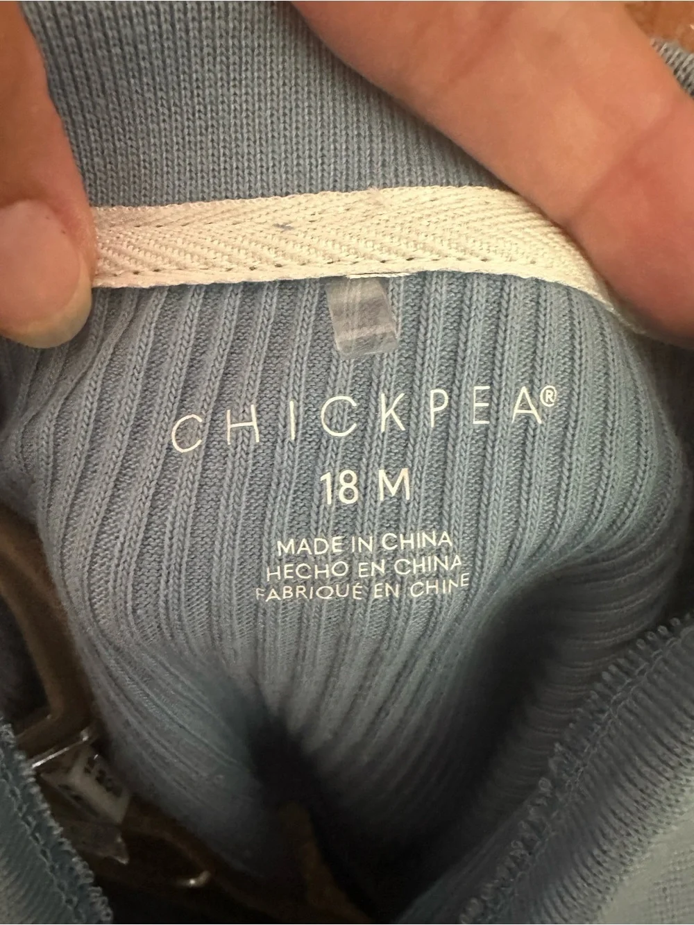 CHICKPEA soft ribbed